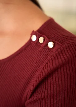 Motus Boutique Mailles^Pull Alban Bordeaux-PullAlban
