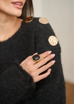 Motus Boutique Mailles^Pull Albane Noir-PullAlbane