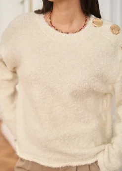 Motus Boutique Mailles^Pull Albane Beige-PullAlbane