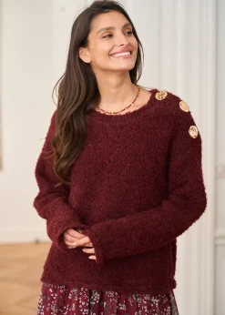 Motus Boutique Mailles^Pull Albane Bordeaux-PullAlbane