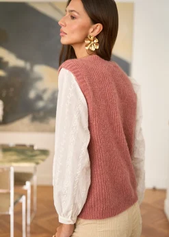 Motus Boutique Mailles^Pull Balthazar VieuxRose-PullBalthazar