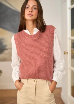 Motus Boutique Mailles^Pull Balthazar VieuxRose-PullBalthazar