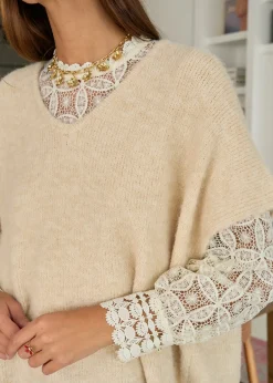 Motus Boutique Mailles^Pull Bernabé Beige-PullBernabé