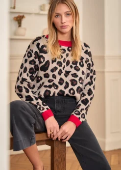 Motus Boutique Mailles^Pull Elya Léopard-PullElya