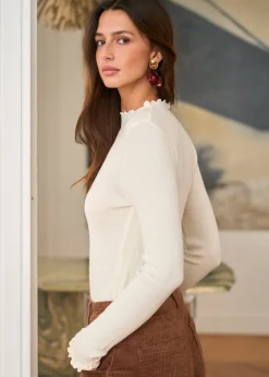 Motus Boutique Mailles^Pull Léana Beige-PullLéana