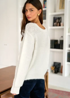 Motus Boutique Mailles^Pull Lauren Blanc-PullLauren