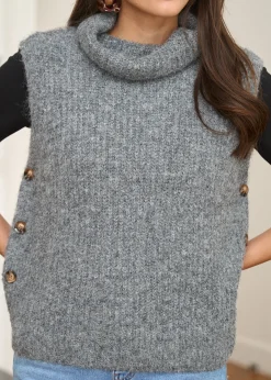 Motus Boutique Mailles^Pull Lenny Gris-PullLenny