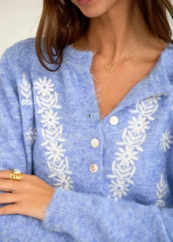 Motus Boutique Mailles^Pull Liora Bleu-PullLiora