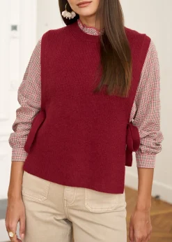 Motus Boutique Mailles^Pull Marina Bordeaux-PullMarina