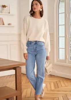 Motus Boutique Mailles^Pull Marius Beige-PullMarius