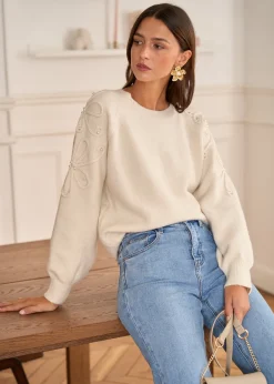 Motus Boutique Mailles^Pull Marius Beige-PullMarius