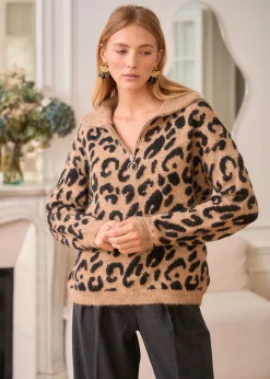 Motus Boutique Mailles^Pull Ondine Léopard-PullOndine