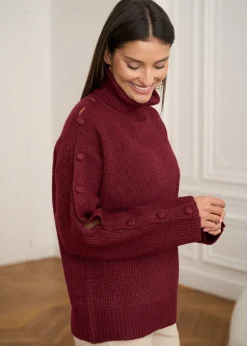 Motus Boutique Mailles^Pull Pia Bordeaux-PullPia