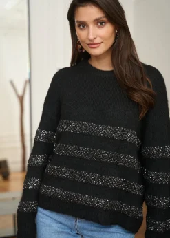 Motus Boutique Mailles^Pull Selma Noir-PullSelma