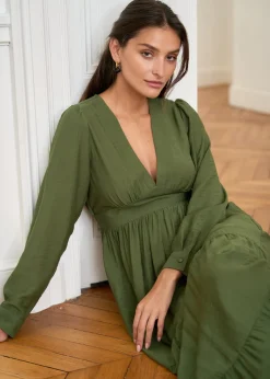 Motus Boutique Robes^Robe Almé Kaki-RobeAlmé