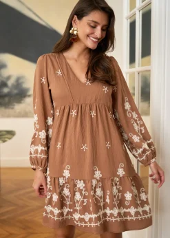 Motus Boutique Robes^Robe Charlotte Camel-RobeCharlotte