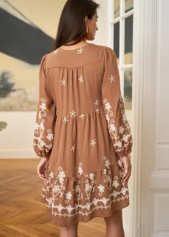 Motus Boutique Robes^Robe Charlotte Camel-RobeCharlotte
