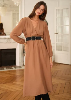 Motus Boutique Robes^Robe Elisa Camel-RobeElisa