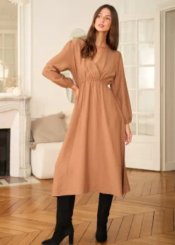 Motus Boutique Robes^Robe Elisa Camel-RobeElisa