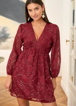 Motus Boutique Robes^Robe Marjolaine Bordeaux-RobeMarjolaine