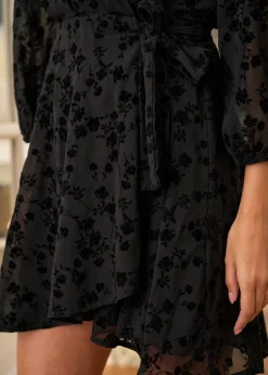 Motus Boutique Robes^Robe Mila FleuriNoir-RobeMila