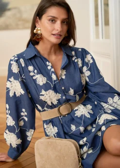 Motus Boutique Robes^Robe Raquel Bleu-RobeRaquel