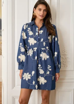 Motus Boutique Robes^Robe Raquel Bleu-RobeRaquel