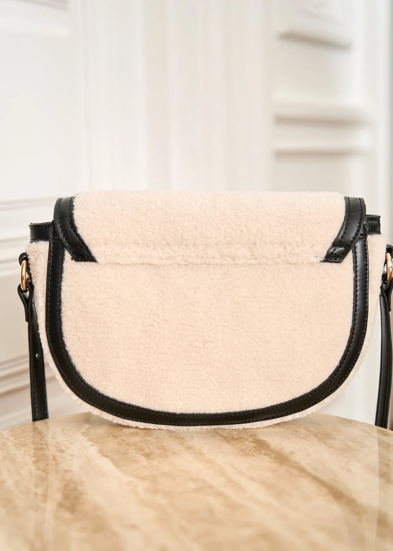 Motus Boutique Sacs^Sac Chloé BeigeNoir-SacChloé