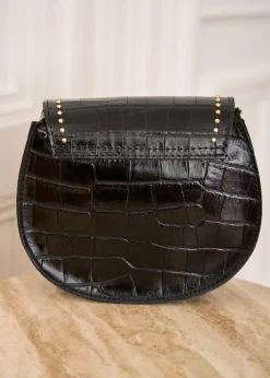 Motus Boutique Sacs^Sac Elea CrocoNoir-SacElea