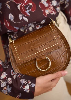 Motus Boutique Sacs^Sac Elea CrocoCamel-SacElea