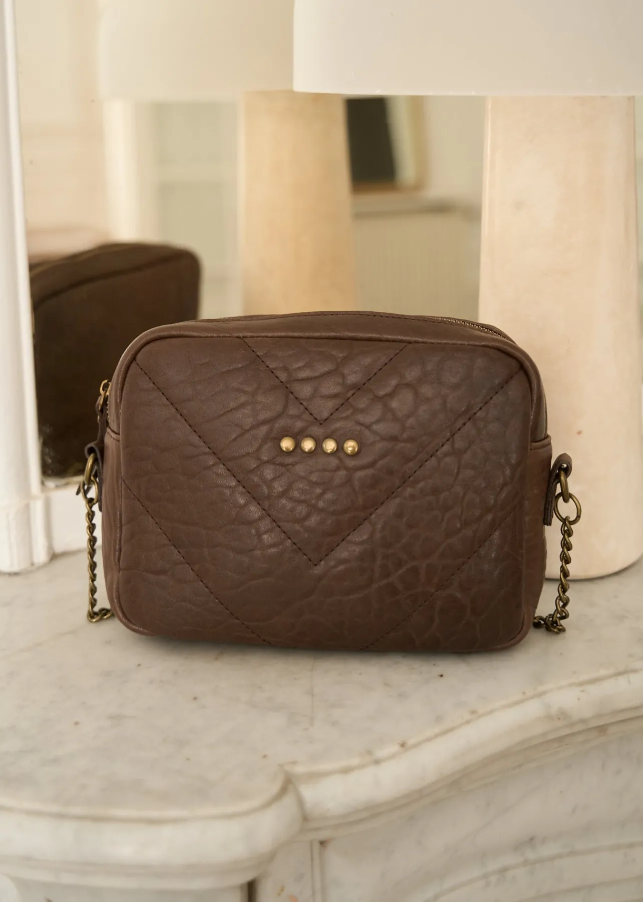 Motus Boutique Sacs^Sac Manoé Marron-SacManoé