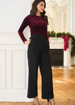 Motus Boutique Tops & Bodys^Top Roxane Rouge-TopRoxane