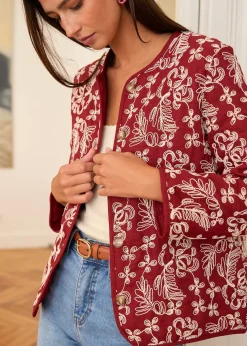 Motus Boutique Vestes & Manteaux^Veste Aiko Bordeaux-VesteAiko