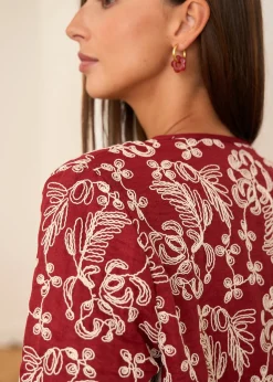 Motus Boutique Vestes & Manteaux^Veste Aiko Bordeaux-VesteAiko