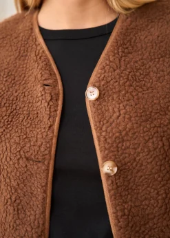 Motus Boutique Vestes & Manteaux^Veste Ayla Camel-GiletAyla