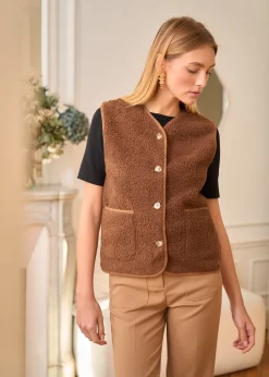 Motus Boutique Vestes & Manteaux^Veste Ayla Camel-GiletAyla
