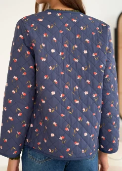Motus Boutique Vestes & Manteaux^Veste Edith ImpriméFondMarine-VesteEdith