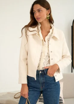 Motus Boutique Vestes & Manteaux^Veste Isolde Blanc-VesteIsolde