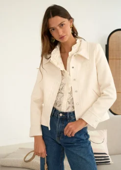 Motus Boutique Vestes & Manteaux^Veste Isolde Blanc-VesteIsolde