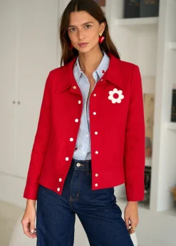 Motus Boutique Vestes & Manteaux^Veste Isolde Rouge-VesteIsolde