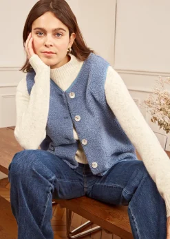 Motus Boutique Vestes & Manteaux^Veste Louis Bleu-GiletLouis