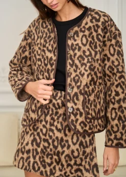 Motus Boutique Vestes & Manteaux^Veste Noa Léopard-VesteNoa