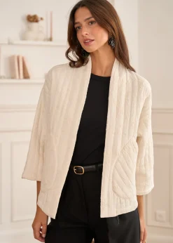 Motus Boutique Vestes & Manteaux^Veste Nyma Ivoire-VesteNyma