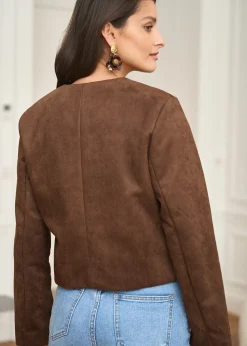 Motus Boutique Vestes & Manteaux^Veste Séréna Choco-VesteSéréna